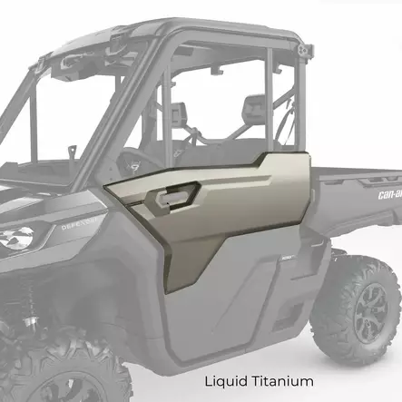 CAN-AM TAKAOVEN VERHOILUPANEELI VASEN PUOLI - SSV katot, ohjaamot ja ovet - 30318 - 1