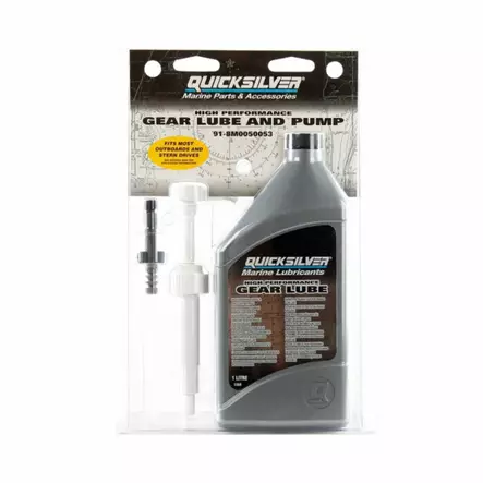 MERCURY PERÄÖLJY 1L JA PUMPPU QUICKSILVER - Mercury öljyt ja nesteet - 33648 - 1