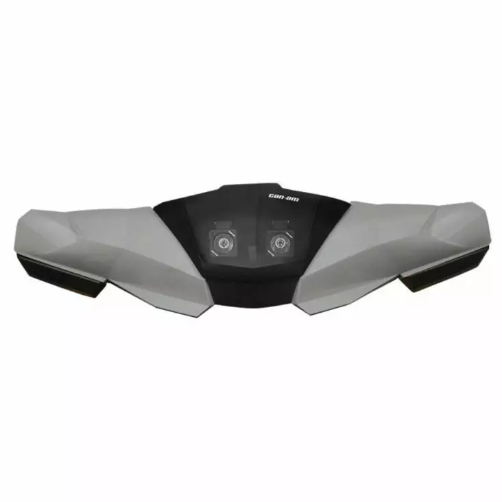 CAN-AM ILMAOHJAIN TUULILASIIN DELUXE HARMAA - ATV tuulilasit, tuuliohjaimet ja peilit - 10678 - 1