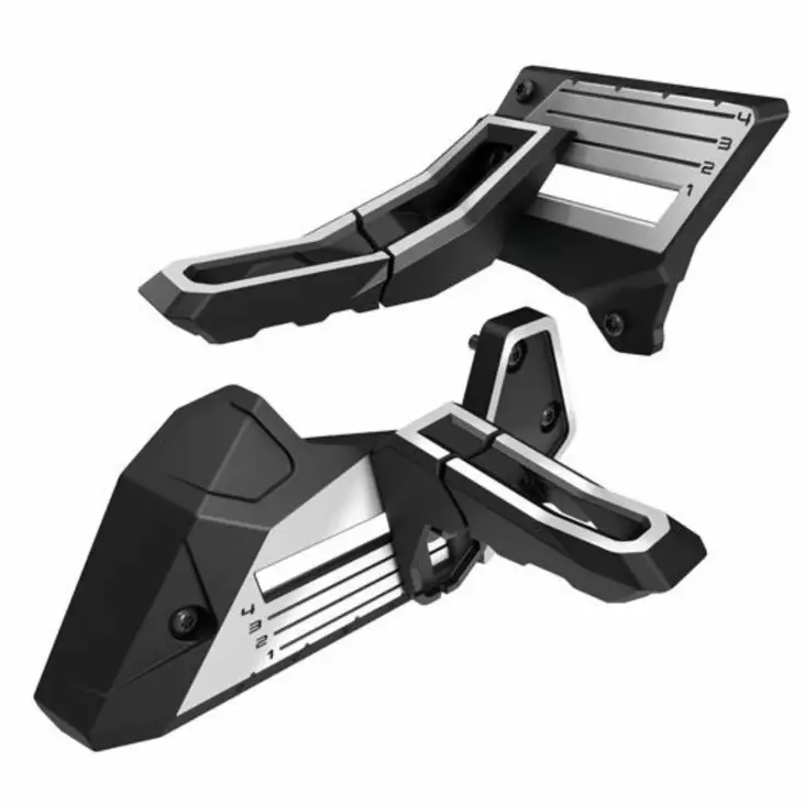 SÄÄDETTÄVÄT JALKAKOUKUT / JALKATUET TOE HOLDS - Lynx ohjaustangot, korokepalat ja kahvat - 15018 - 1