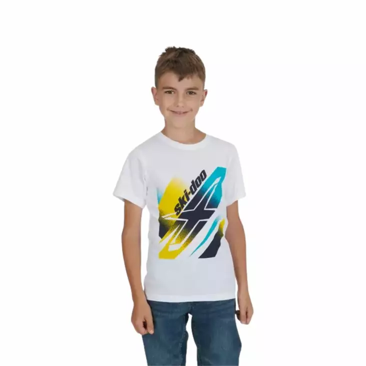 SKI-DOO T-PAITA VALKOINEN LASTEN - Ski-Doo T-paidat ja paidat - 32888 - 1