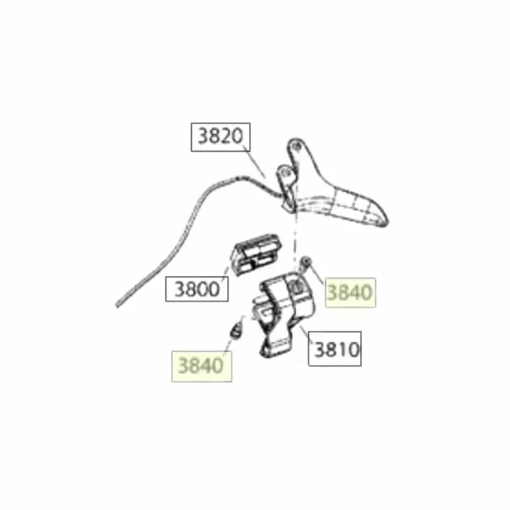 RUUVI OLAKE M5 2,9x16 KAASUKAHVAAN - Lynx ja Ski-Doo ohjaustangon osat - 4179 - 1