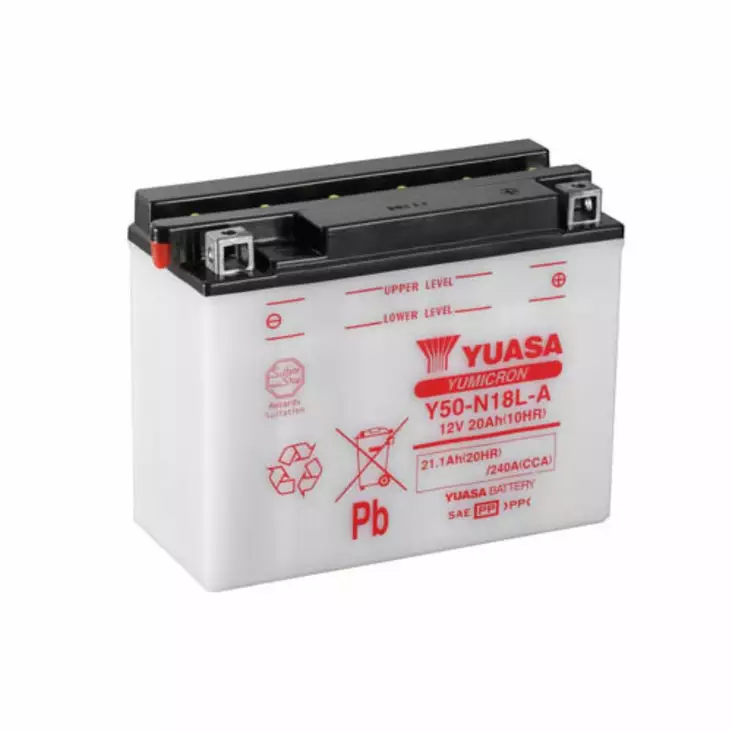AKKU YUASA Y50N18L-A 20AH 12V 240A - Lynx ja Ski-Doo akut - 2059 - 1