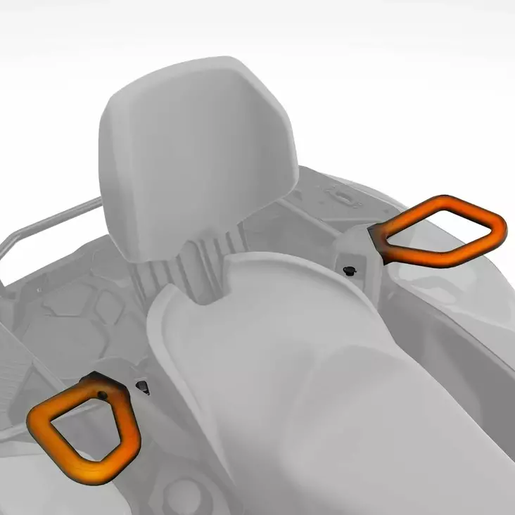 CAN-AM MATKUSTAJAN LÄMPÖKAHVAT JA VISIIRIN ULOSOTTO G3,G3L MAX - ATV valot ja sähkölaitteet - 30159 - 1