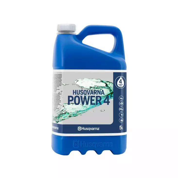 HUSQVARNA POWER 4T PIENKONEBENSIINI 5L - Öljyt, rasvat ja polttoaineet - 13459 - 1