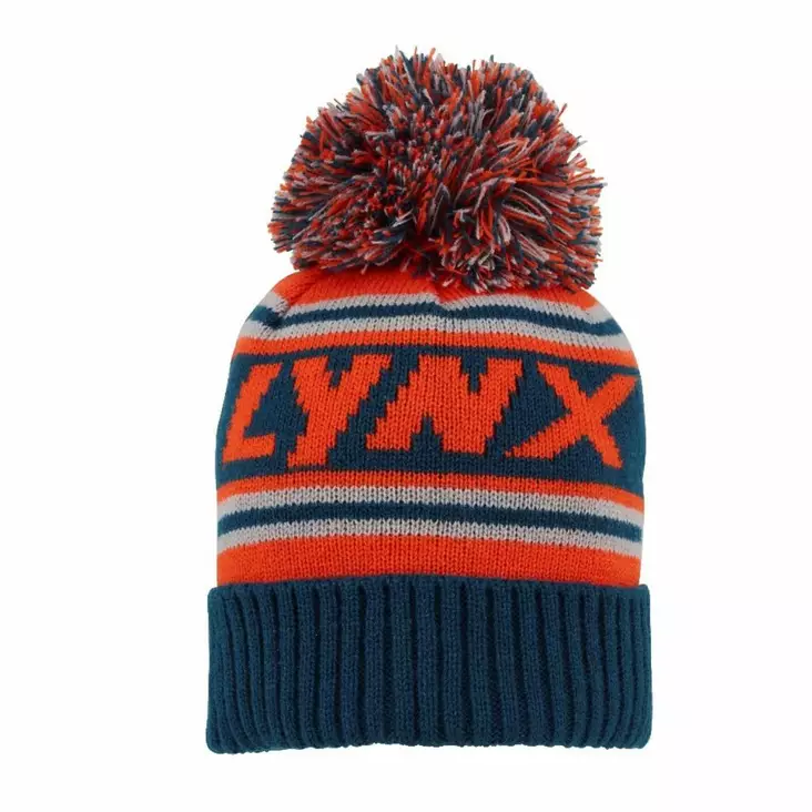 LYNX LASTEN TUPSUPIPO ORANSSI/VIHREÄ - Lynx lippalakit ja pipot - 26329 - 1